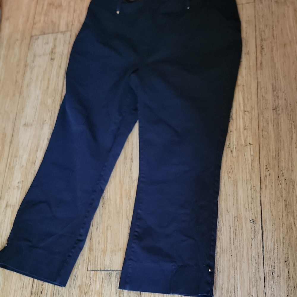 Lysse Women's Navy Capris